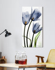 Flower 24 in x 48 in Painting Art Prints, by Empire Art