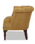 Katherine Tufted Accent Chair Gold