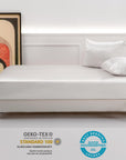 100% Mulberry Silk Fitted Sheets (Set of 3) - From Where Finds -