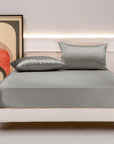 100% Mulberry Silk Fitted Sheets (Set of 3) - From Where Finds -