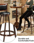 https://www.walmart.com/ip/Costway-Set-of-2-29-Swivel-Bar-Height-Stool-Wood-Dining-Chair-Upholstered-Seat-Panel-Back-Espresso/992350719