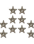 10pcs Rattan Star Decorations Ornaments - From Where -