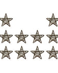 10pcs Rattan Star Decorations Ornaments - From Where -