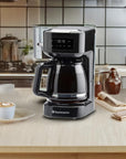 12 - Cup Digital Touchscreen Drip Coffee Maker - From Where -