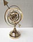 12 Inch Brass Celestial Globe - From Where -