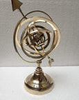 12 Inch Brass Celestial Globe - From Where -