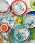 12 - Piece Sealife Dinnerware Set - From Where -