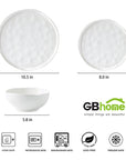 12 - Pieces Ceramic Dinnerware Sets - From Where -