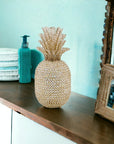 12.5" Glam Bling Crystal Gold Pineapple - From Where -