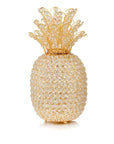 12.5" Glam Bling Crystal Gold Pineapple - From Where -