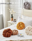 14 Inch Decorative Throw Pillows Round Pillows Cushion - From Where -