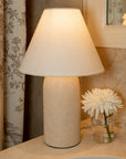14" Organic Boho Small Table Lamp - From Where -