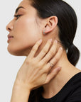 14K Gold Bold Hoops - From Where Finds -