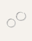 14K Gold Bold Hoops - From Where Finds -