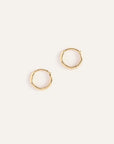 14K Gold Bold Hoops - From Where Finds -