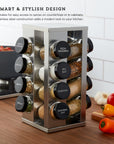 16 Jar Revolving Countertop Spice Rack - From Where -
