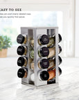 16 Jar Revolving Countertop Spice Rack - From Where -