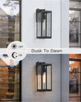 16.5" Outdoor Wall Lantern Sconce - From Where -