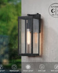 16.5" Outdoor Wall Lantern Sconce - From Where -