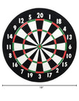 18 - inch Double Sided Dartboard - From Where -