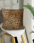 18" Leopard Pillow Covers (Set of 2) - From Where -