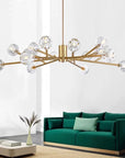 18 - Light Sputnik Chandelier with LED Bulbs - From Where -