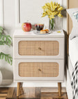 2 - Drawer Woven Nightstand - From Where -
