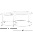 2 Nesting Coffee Table Sets - From Where -