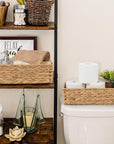 2 Pack Water Hyacinth Toilet Paper Basket - From Where -