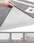 2 - Piece Microfiber Bathroom Rugs - From Where -