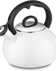 2 Quart Enamel Teakettle - From Where -