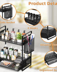 2 - Tier Bathroom Counter Organizer - From Where Finds -