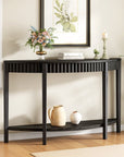 2 - Tier Half Moon Console Table - From Where -