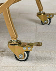 2 - Tier Mobile Mini Bar Cart - From Where -
