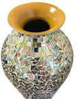 20" Bohemian Rhapsody Mosaic Vase - From Where -
