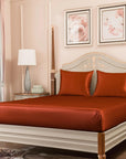 23mm 6A+ 100% Mulberry Silk Fitted Sheets (Set of 3) - From Where Finds -
