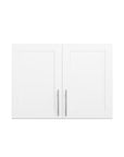 24" H Wall Cabinet with Panel Doors - From Where -