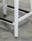 24" Modern Counter Stool White - From Where -