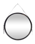 24x35" Black Metal Wall Mirror - From Where -