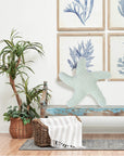 25" Tufted Starfish Throw Pillow - From Where -