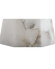 25.5" Alabaster LED Table Lamp - From Where -