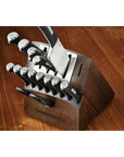 Calphalon Precision Cutlery Self Sharpening Knife Block Set with SharpIN™ Technology, 15 Piece