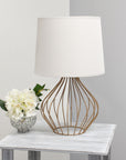 Geometrical Wired Table Lamp