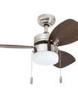 3 Blades LED Ceiling Fan with Light Kit - From Where -