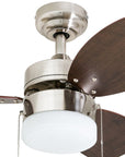 3 Blades LED Ceiling Fan with Light Kit - From Where -