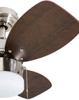 3 Blades LED Ceiling Fan with Light Kit - From Where -