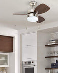 3 Blades LED Ceiling Fan with Light Kit - From Where -