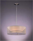 3 - Light Chrome Pendant - From Where -