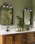 3 - Light Wood Vanity Light Fixture - From Where -