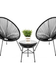 3 - Piece Outdoor Acapulco Patio Bistro Set - From Where -